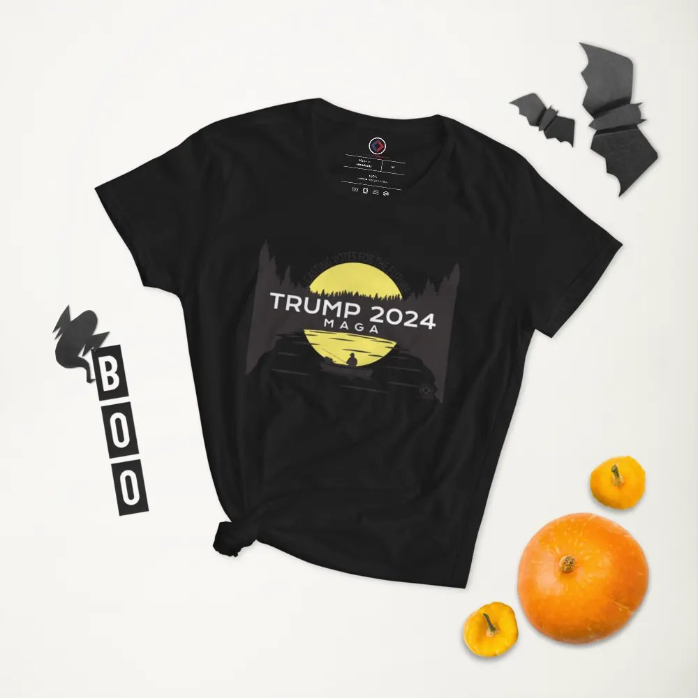 Trump 2024 Fishing Sunset Women's T-Shirt product image (15)