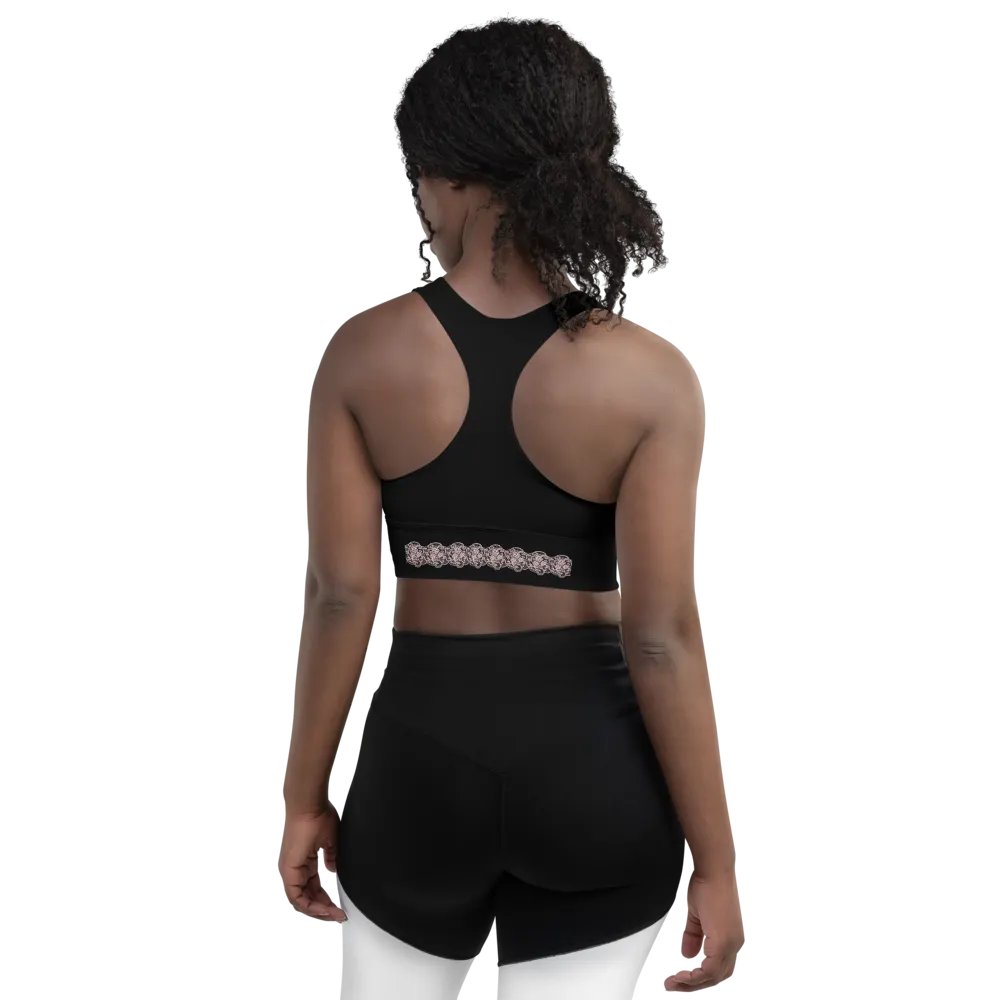 Lace Pink Premium Sportswear Longline Sports product image (8)
