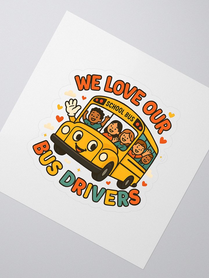 SCHOOL BUS STICKER product image (2)