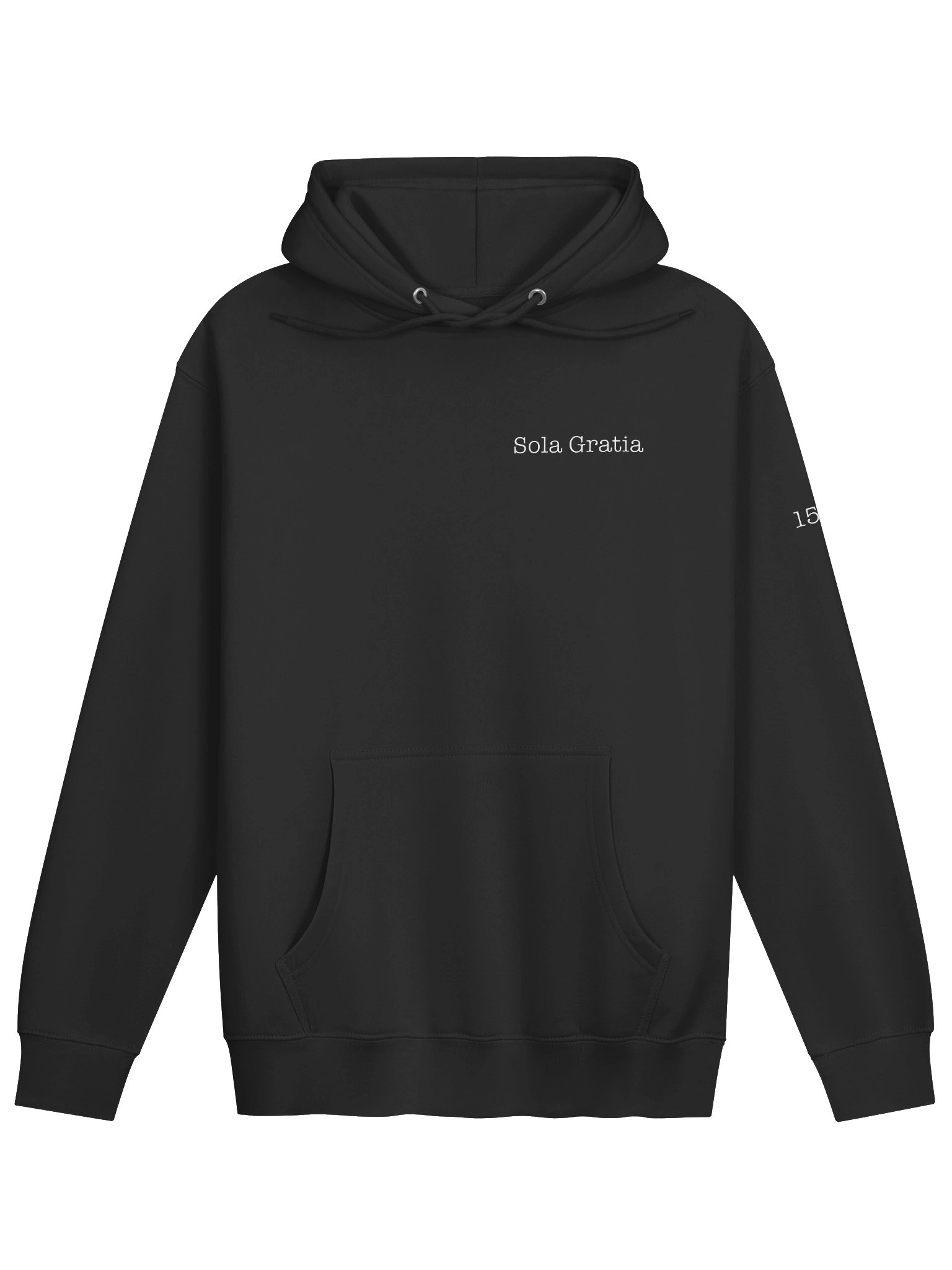 Hoodie Sola Gratia - White product image (1)