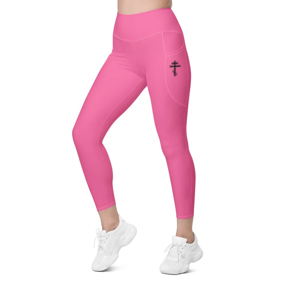 Pink Rose Serenity Leggings product image (5)