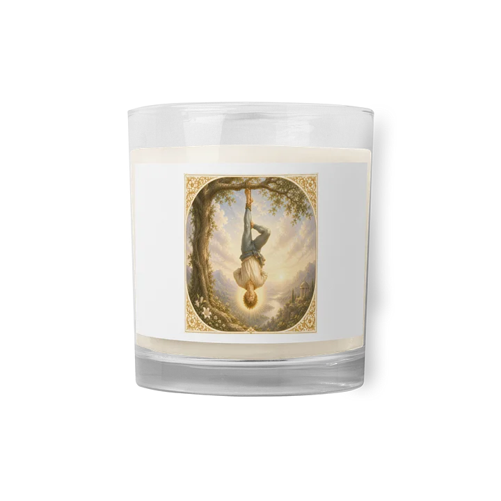 ​🧘‍♂️ Bougie "L'Arcane XII : Le Pendu" – Le Lâcher-Prise product image (1)