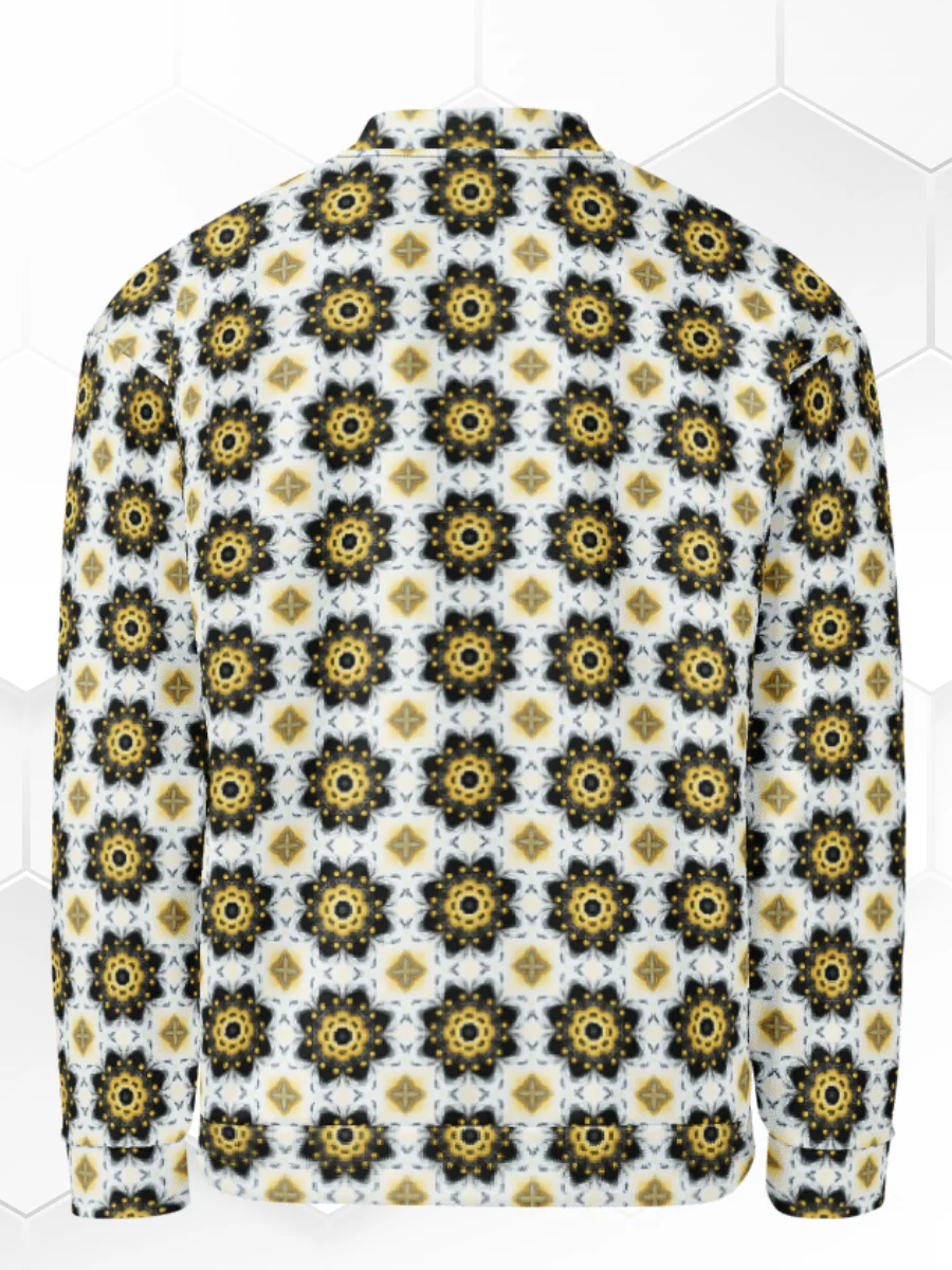 Kaleidoscope Pattern Bomber Jacket product image (2)