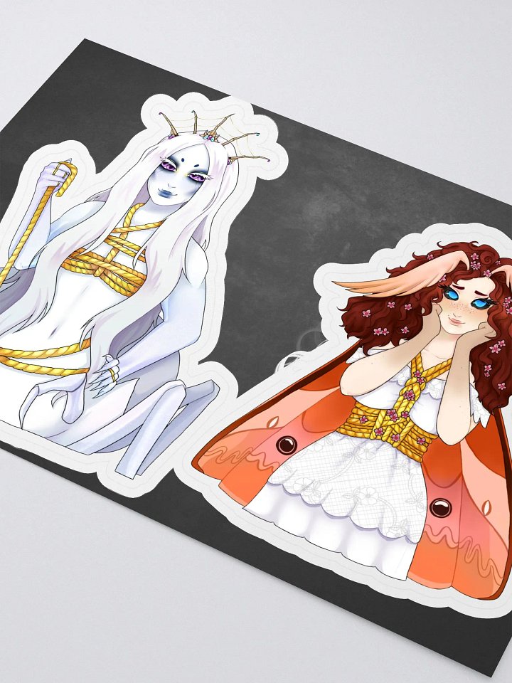 Queen Qevah & Silka Sticker Sheet product image (1)