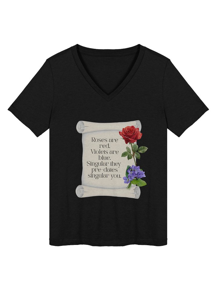 Singular they (front, v-neck) product image (1)