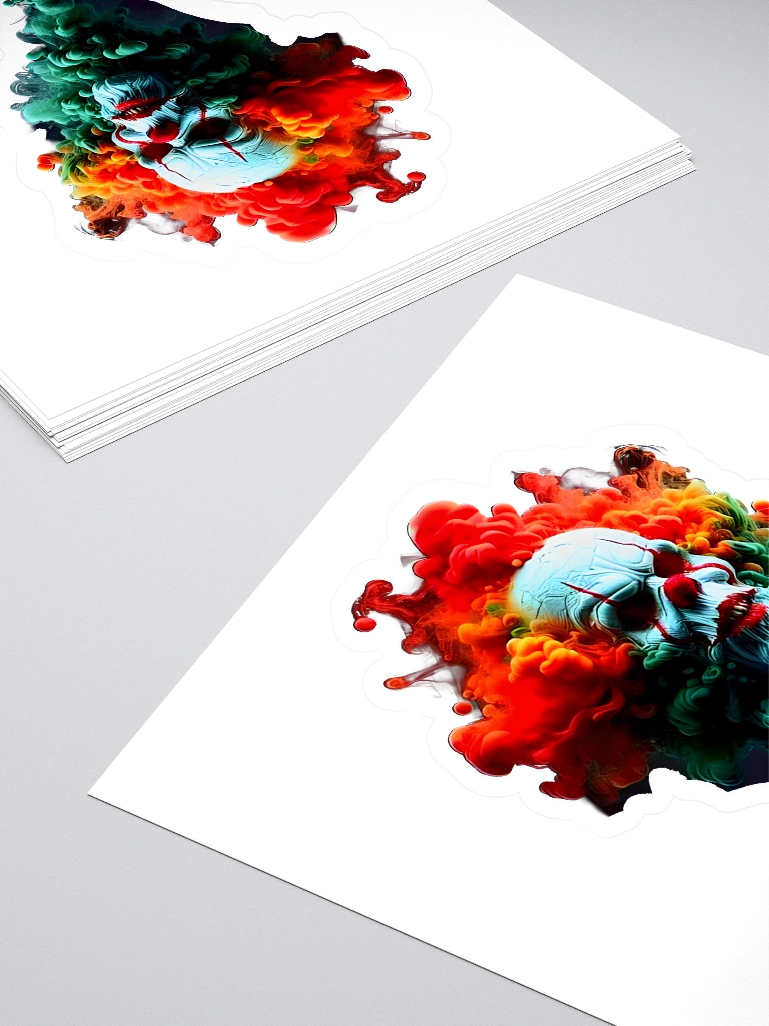 The Salty Sinner: "Toxic Breath" Die-Cut Sticker product image (4)