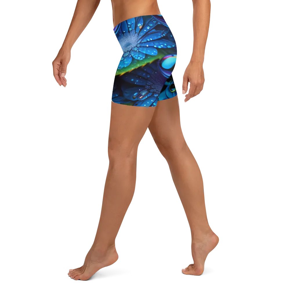 Kawaiikitten Exclusive Premium Dew Drop Comfort Yoga Shorts product image (10)