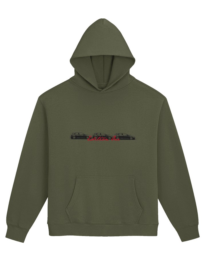Black "Edition One" Baggie Hoodie product image (1)
