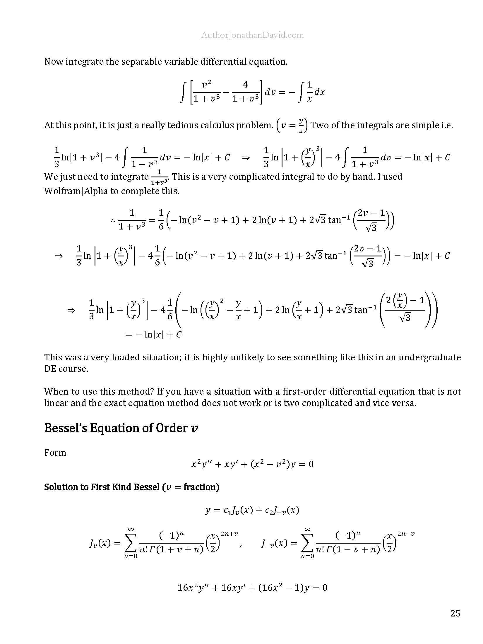 The Ultimate Cheat Sheet for STEM Majors | Differential Equations product image (6)