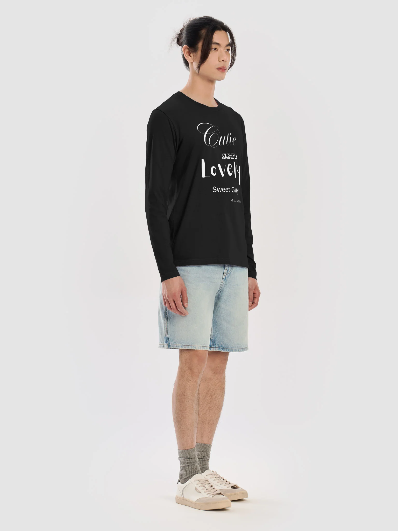 Sweet Guy Long Sleeve Crew (Dark) product image (15)