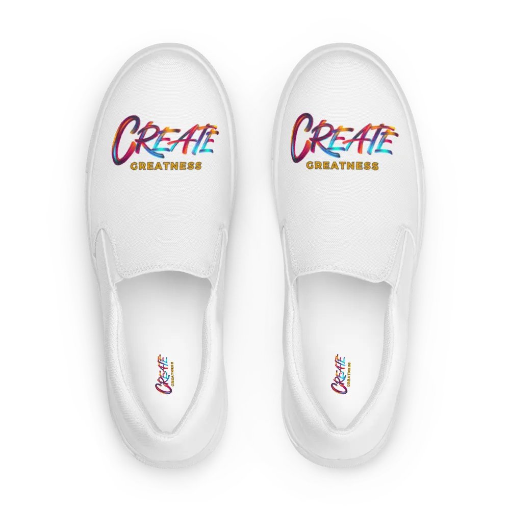 Create Greatness Women's Slip-Ons product image (1)
