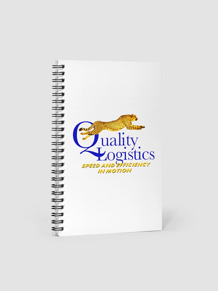 Quality Logistics Spiral Notebook product image (1)