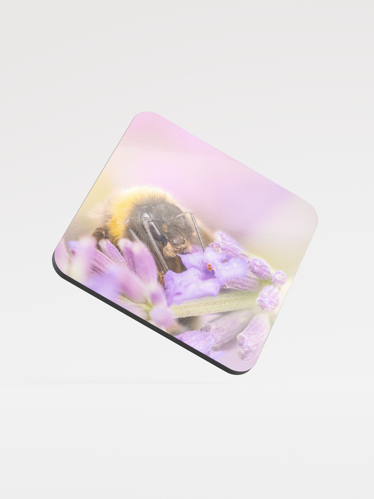 Bee and Lavender Coaster product image (1)