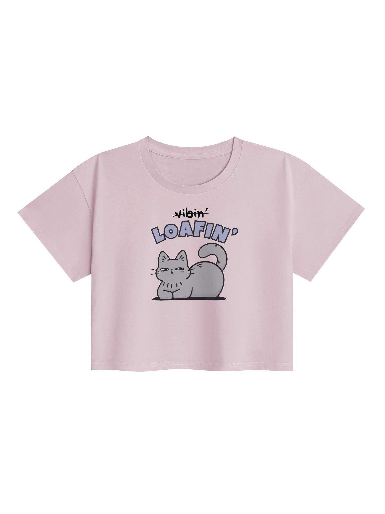 LOAFIN' Crop Tee product image (3)