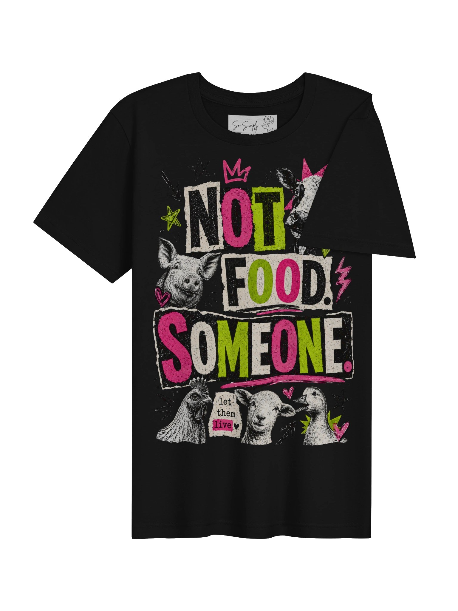 Not Food. Someone. Vegan T-Shirt product image (5)
