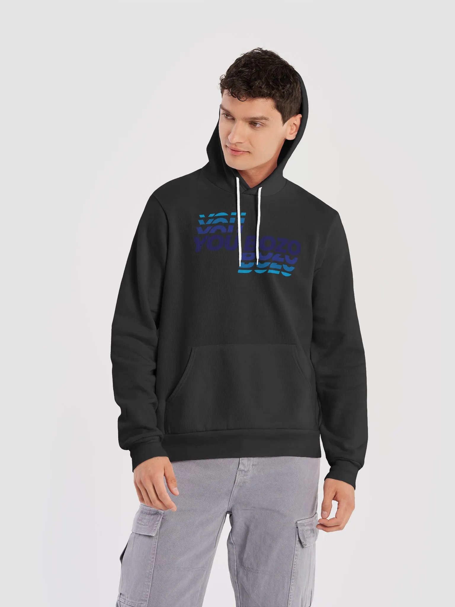 You Bozo Blue Hoodie product image (41)