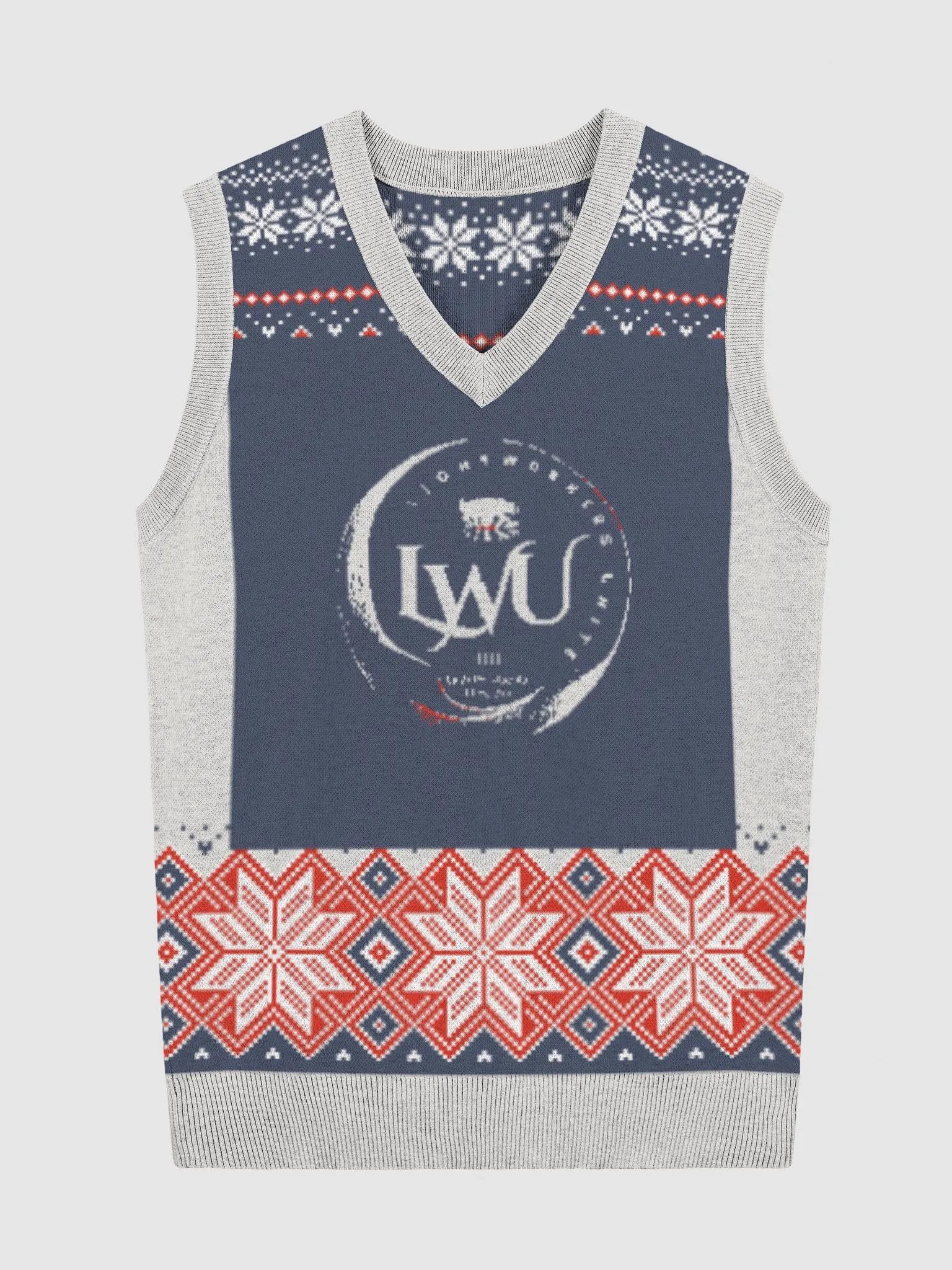 LWU Knitted V-Neck Vest product image (4)