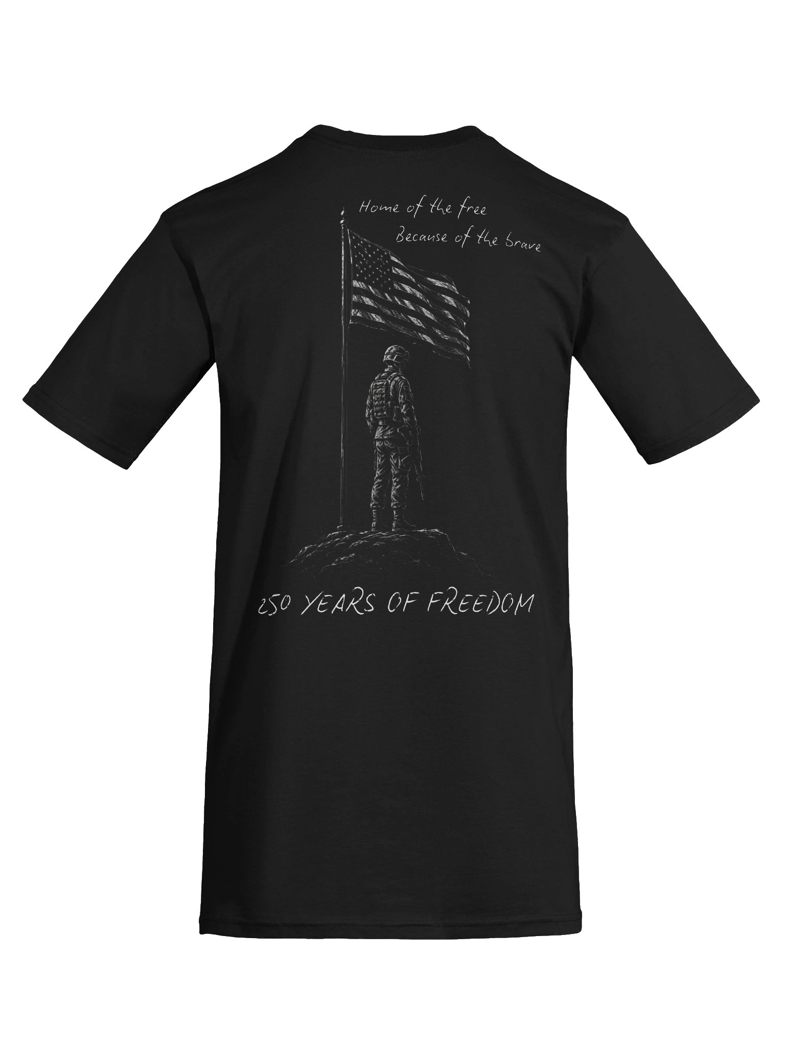 Because of the Brave Tee product image (7)