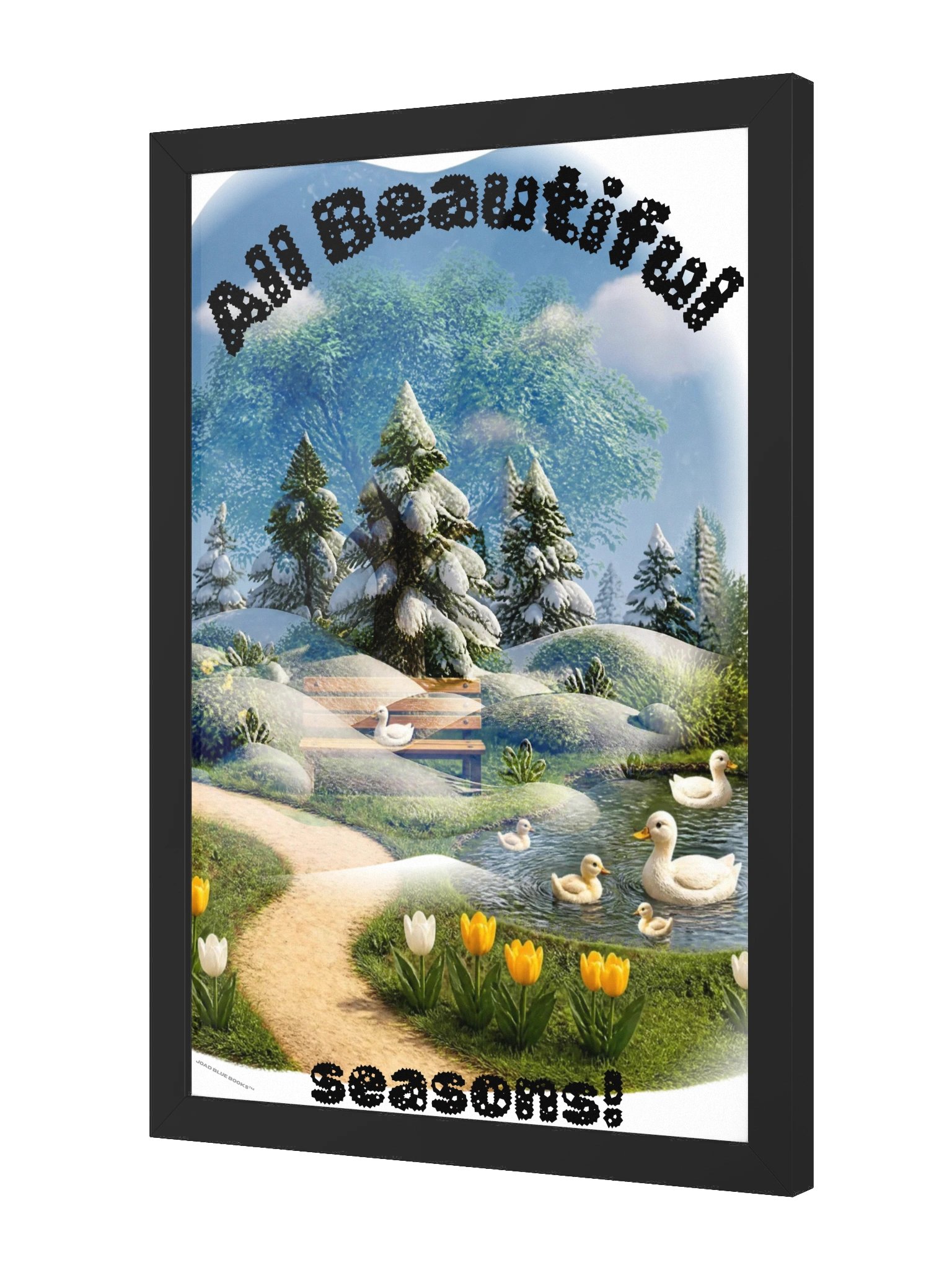 Seasons Aesthetic Wall Frame - Cozy Fall Art product image (10)
