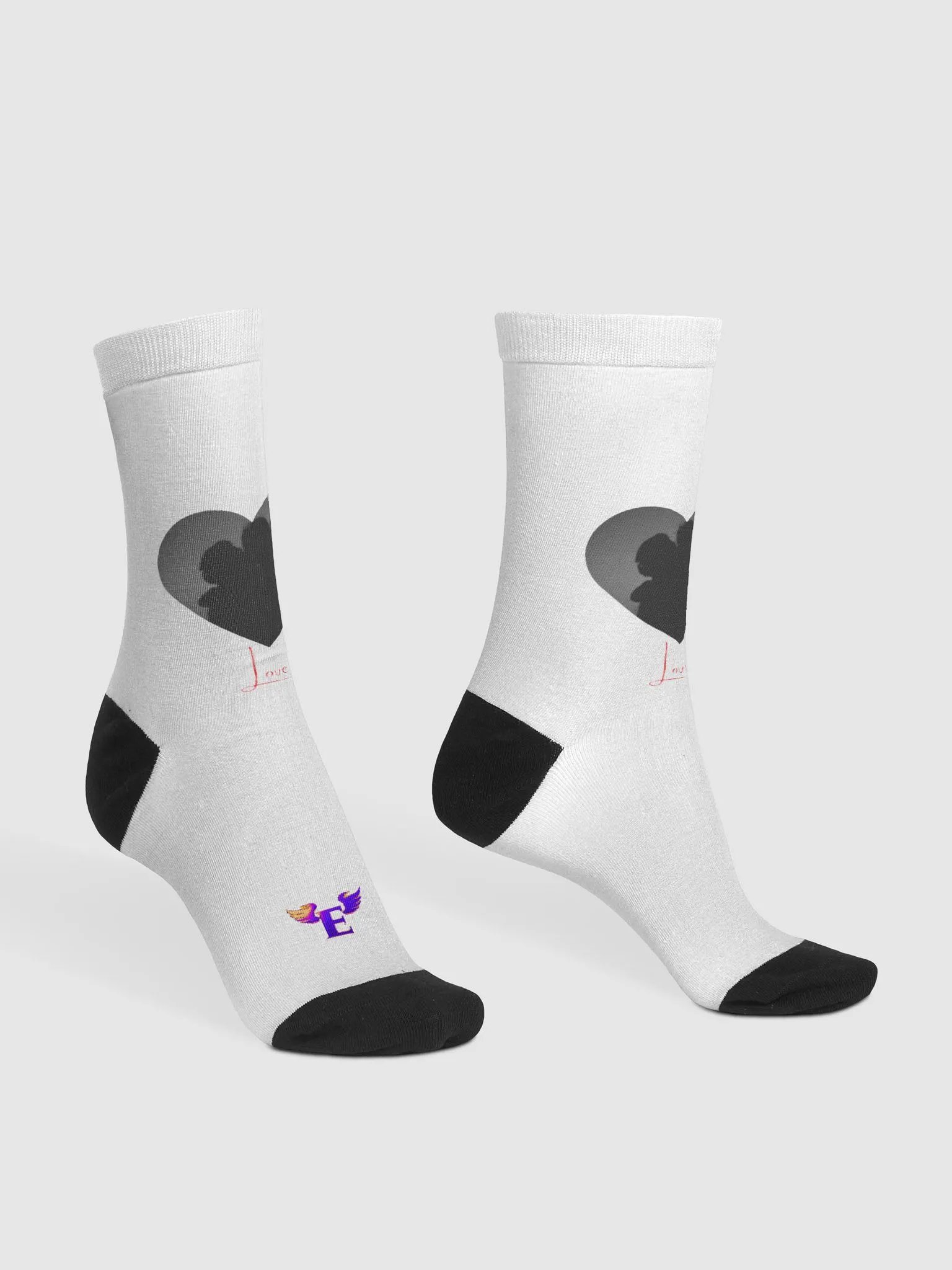 Love: EcoArt Crew Socks product image (3)