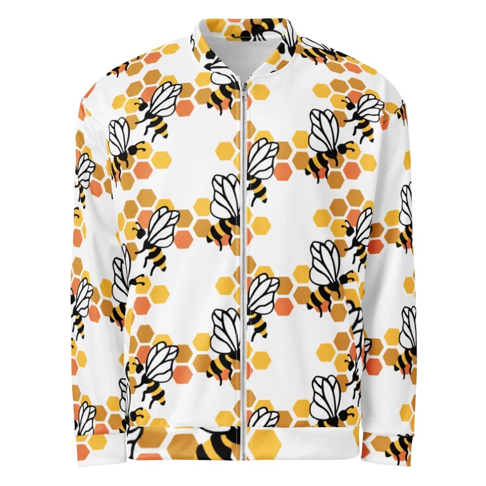 Buzzworthy Honeycomb Bomber Jacket product image (6)