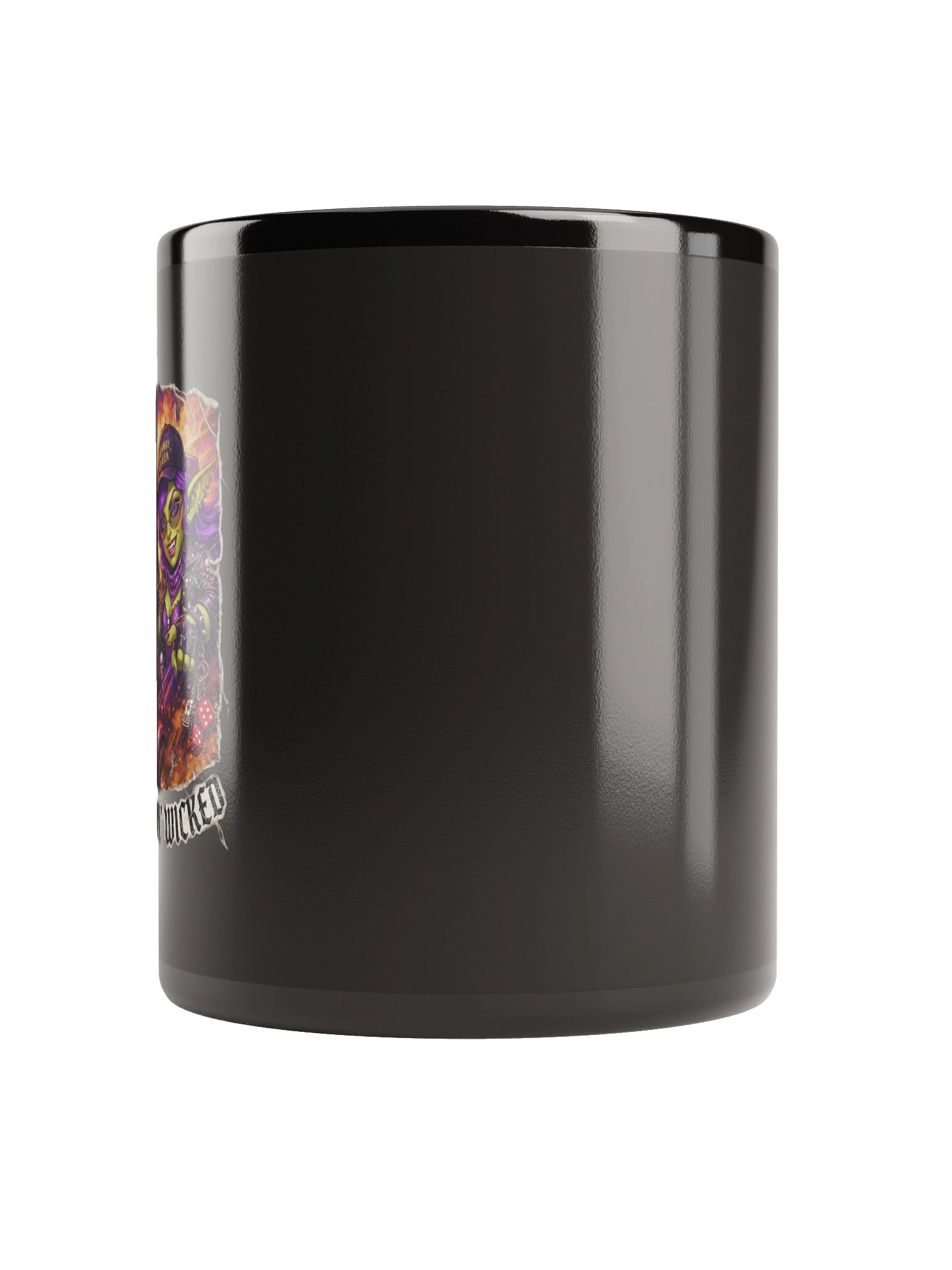 Haulin' Wicked Black Glossy Mug product image (4)