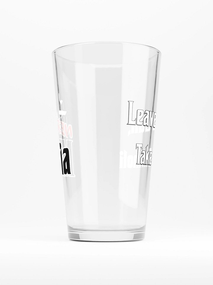 Nerd Mafia Pint Glass product image (1)