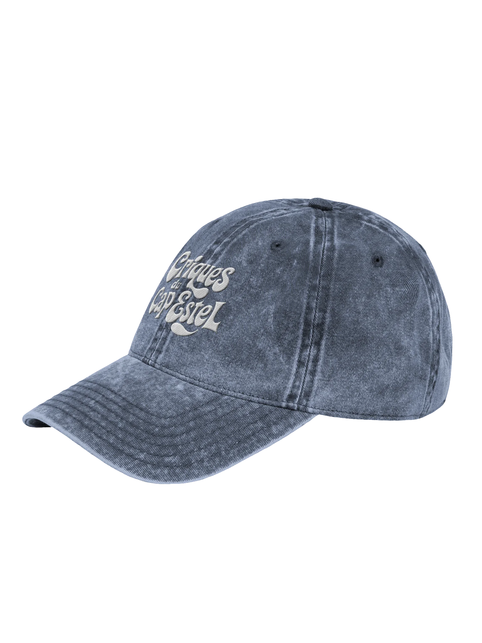 Criques du Cap Estel washed denim hat product image (3)