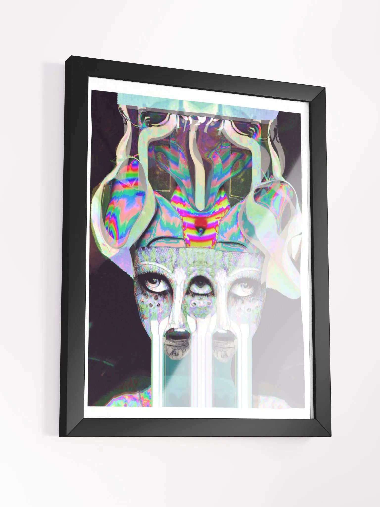 Multiple Facegasms 003 // Framed Art product image (3)