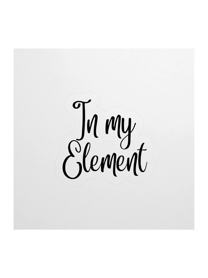 In my Element Sticker product image (3)