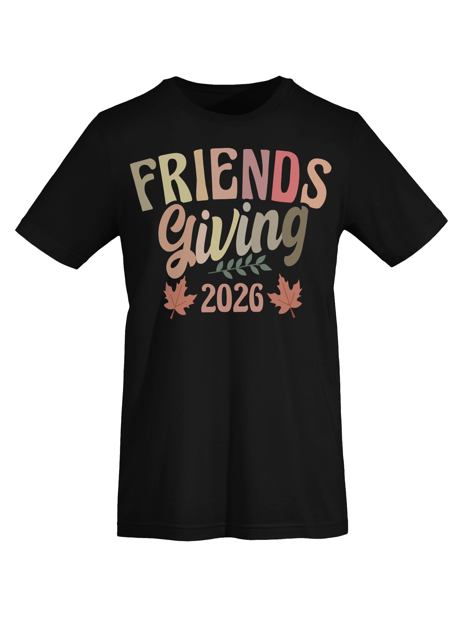 Friendsgiving 2026 Shirt, Fall Thanksgiving Graphic Tee, Friendsgiving Party Outfit product image (47)