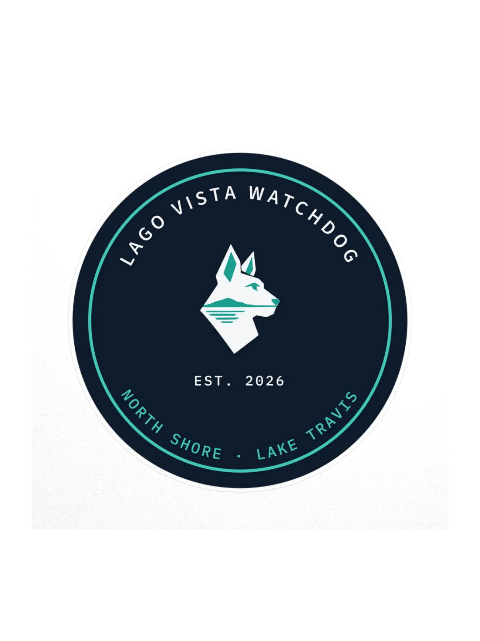 North Shore Badge Sticker