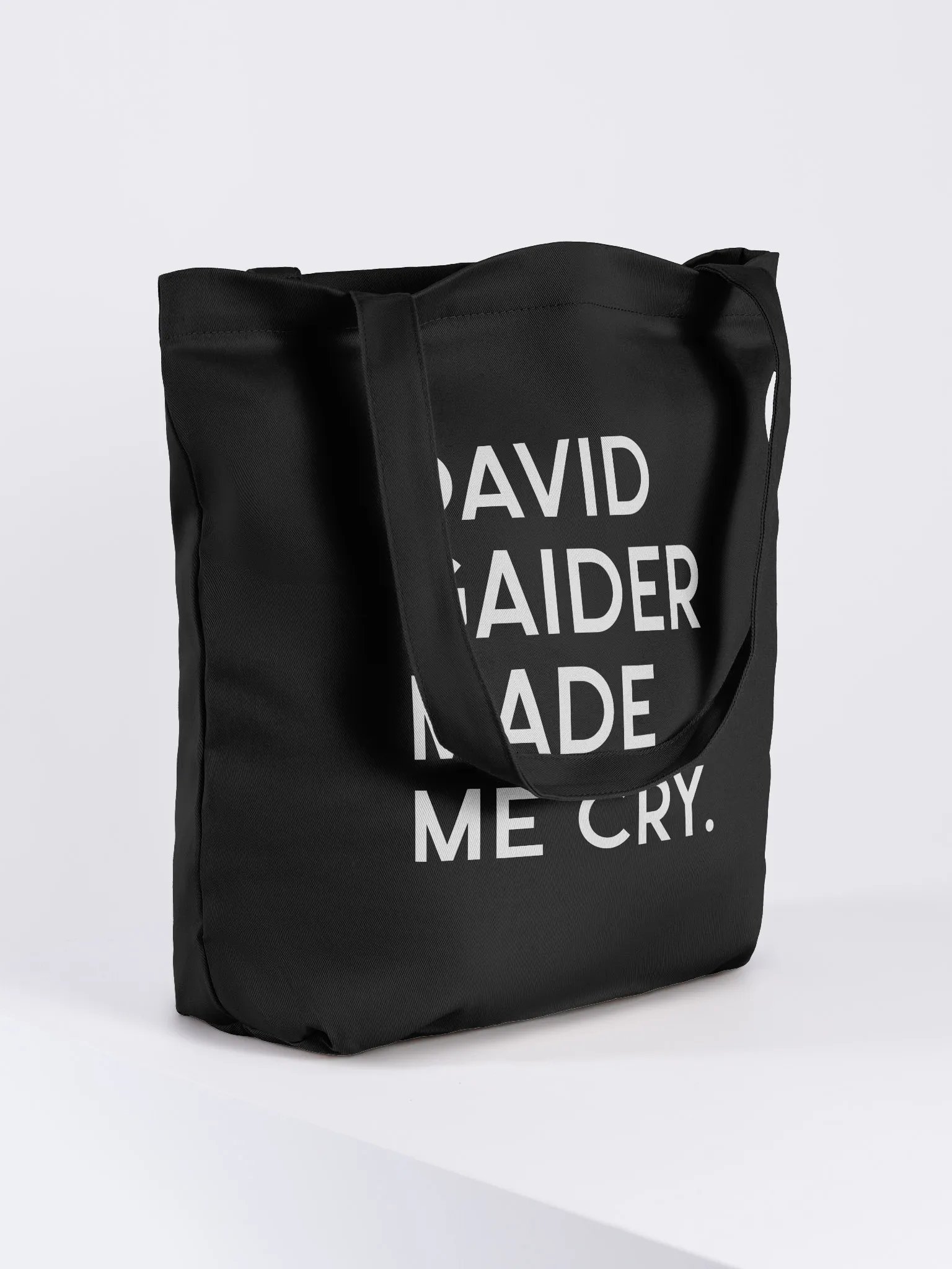 David Gaider Made Me Cry Tote (Black) product image (4)