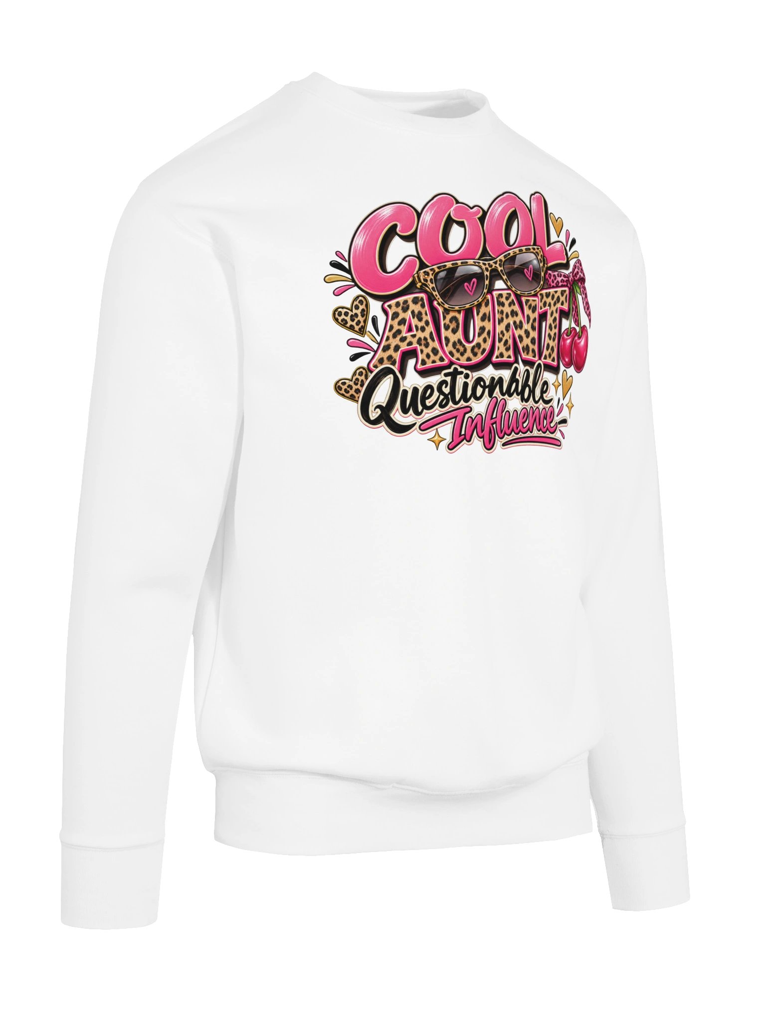 Cool Aunt Questionable Influence Funny Aunt Sweatshirt product image (10)