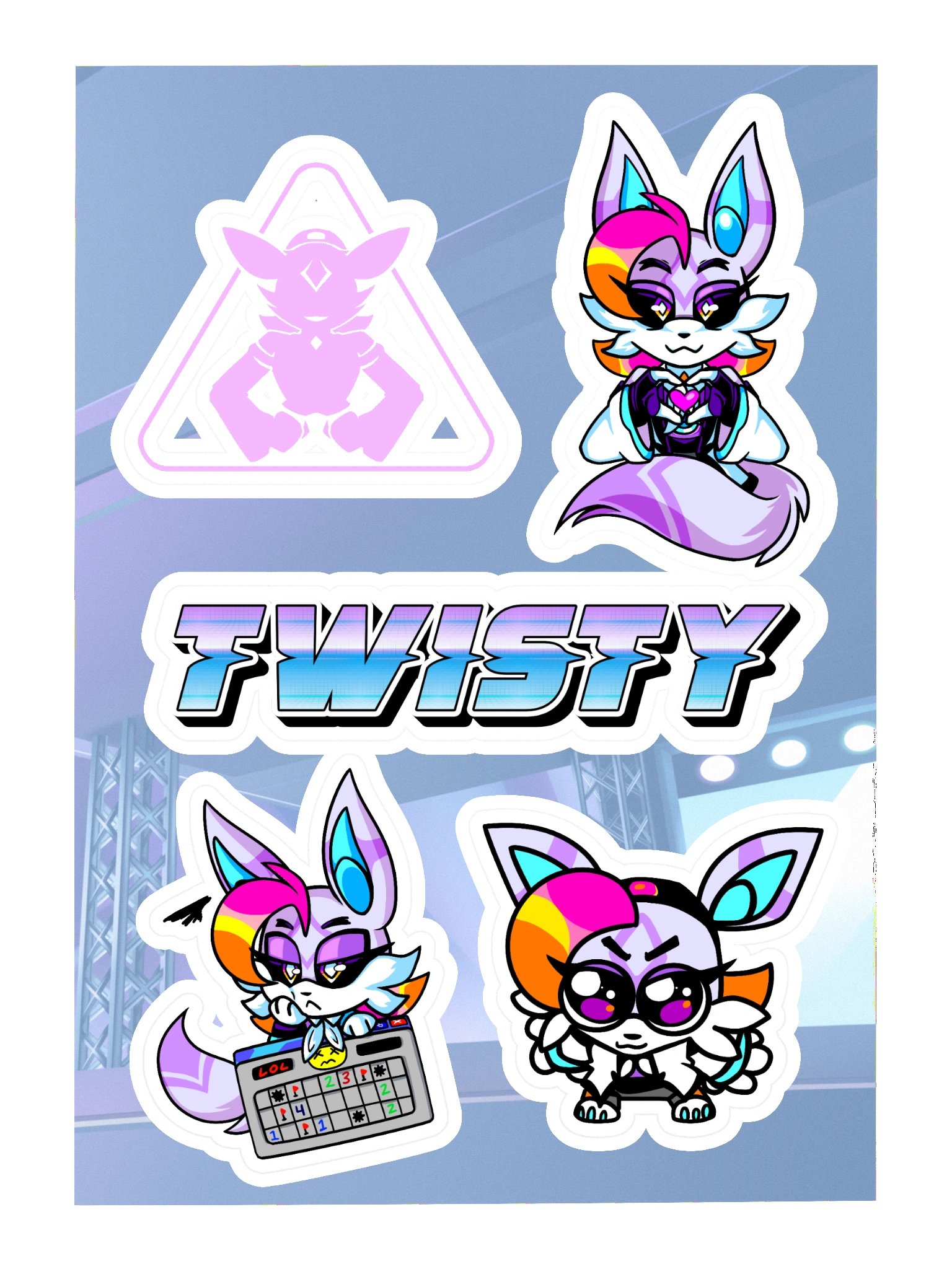 Twisty Sticker Sheet product image (3)