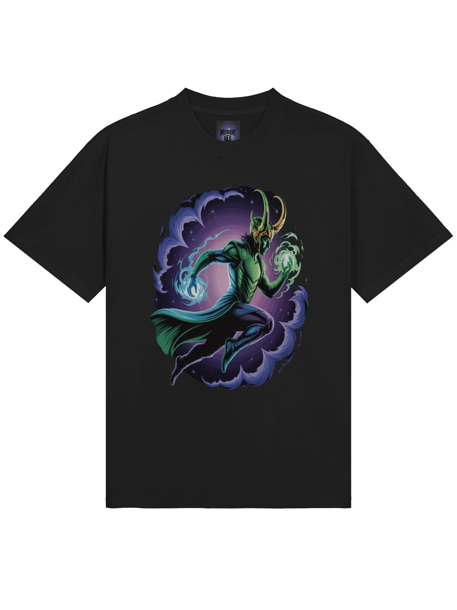 Loki Sorcerous Surge Oversized Faded T-Shirt product image (5)