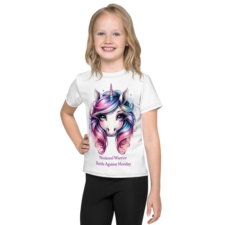 Whimsical Unicorn Dreams Kids T-Shirt product image (1)