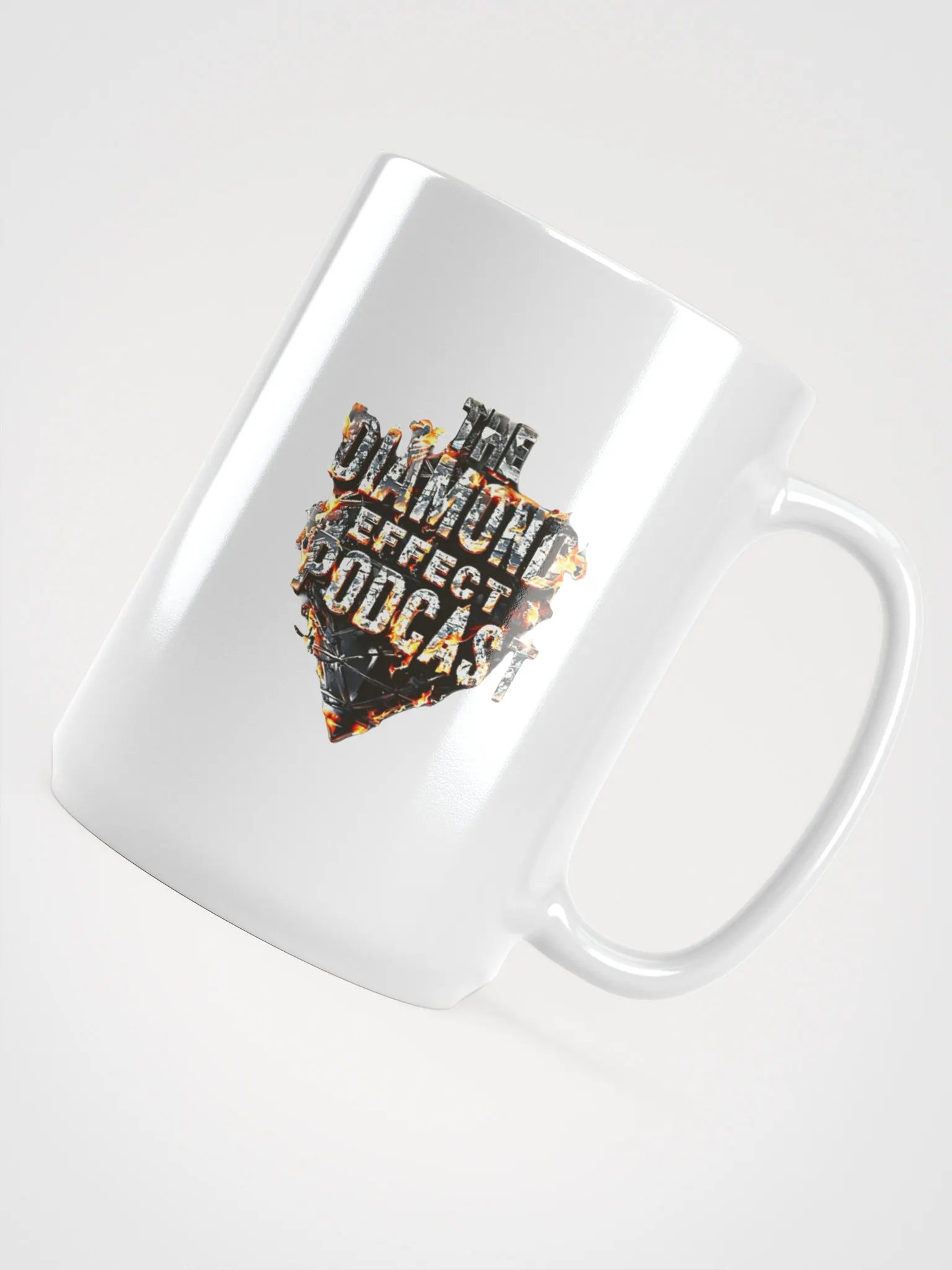 The Diamond Effect White Glossy Mug 15 oz product image (4)