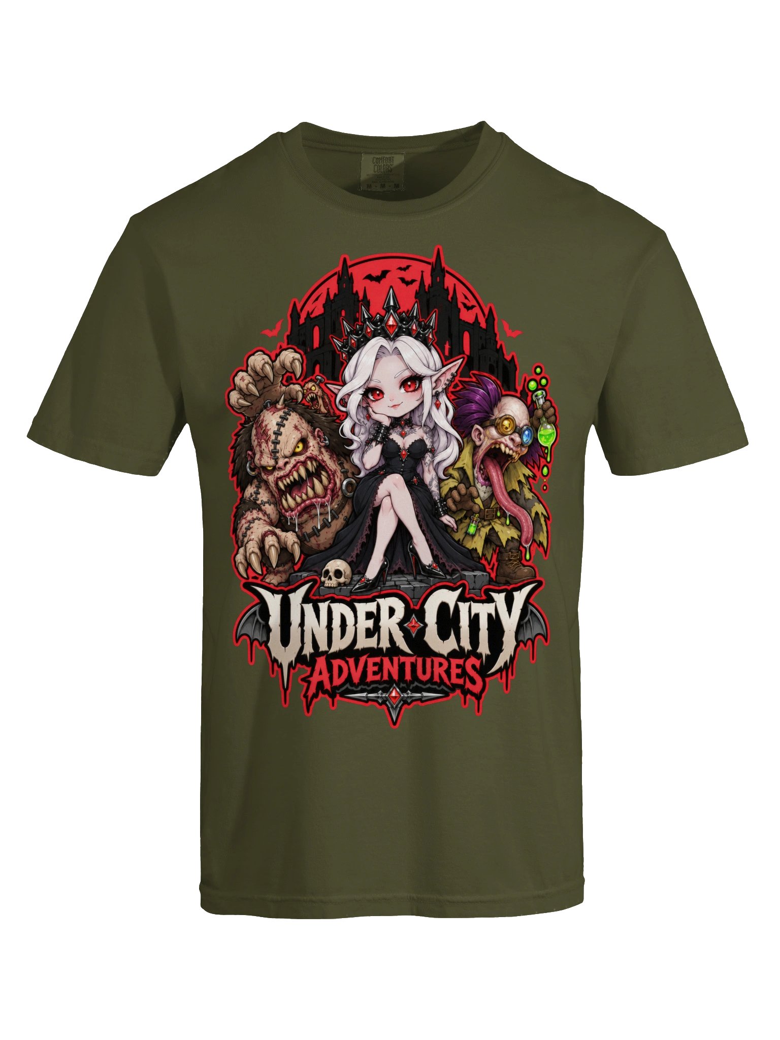LAFFPRO UNDERCITY ADVENTURES - ANIME STYLE TEE product image (13)