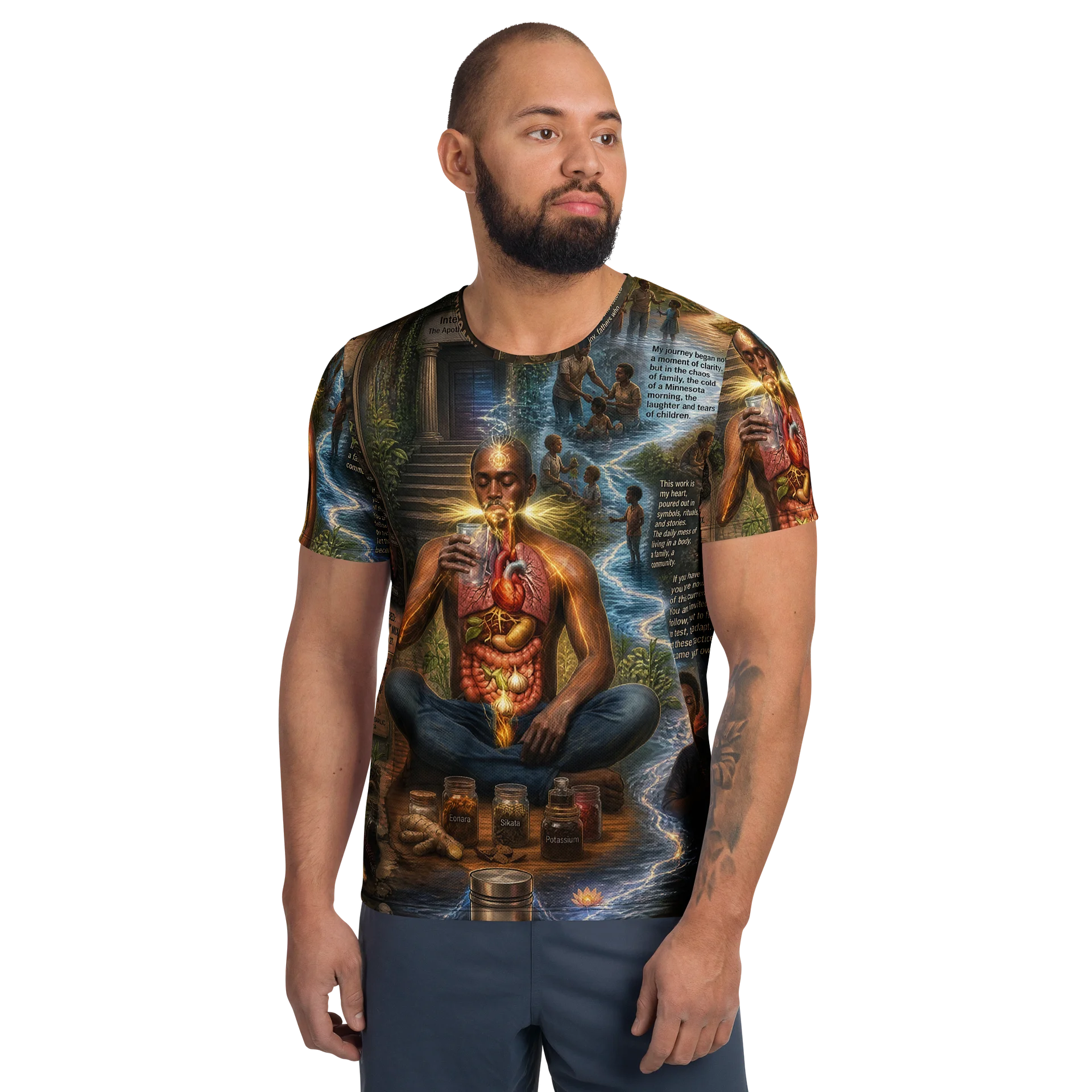 Mystic Anatomy Flow Poster Tee product image (1)