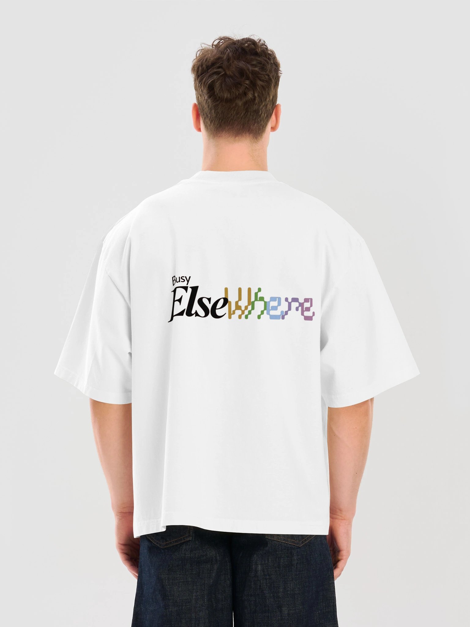 Abroad tee (white) product image (6)