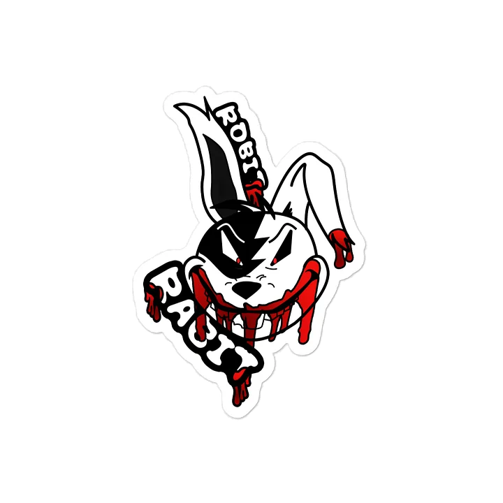 Bloody Rabbit Kiss-Cut Vinyl Decal product image (2)