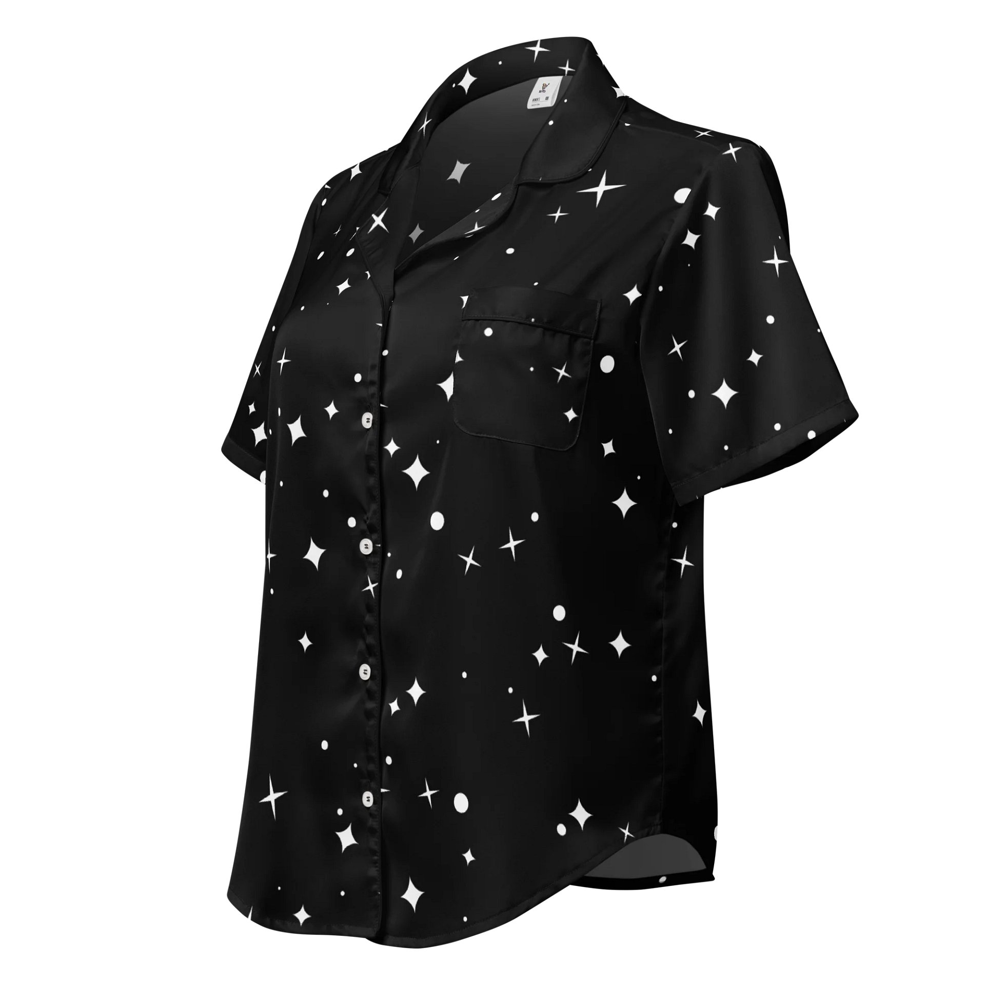 Starry Night Silky Women's Pajama Top product image (1)