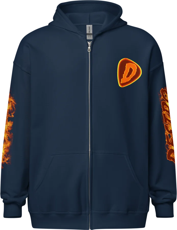 Zip Up Hoodie - Rock Zilla product image (2)