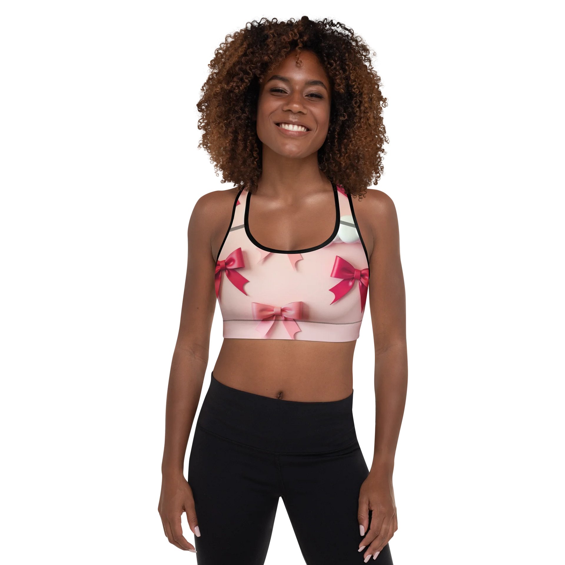 Cloudy Daydream Padded Sports Bra product image (1)