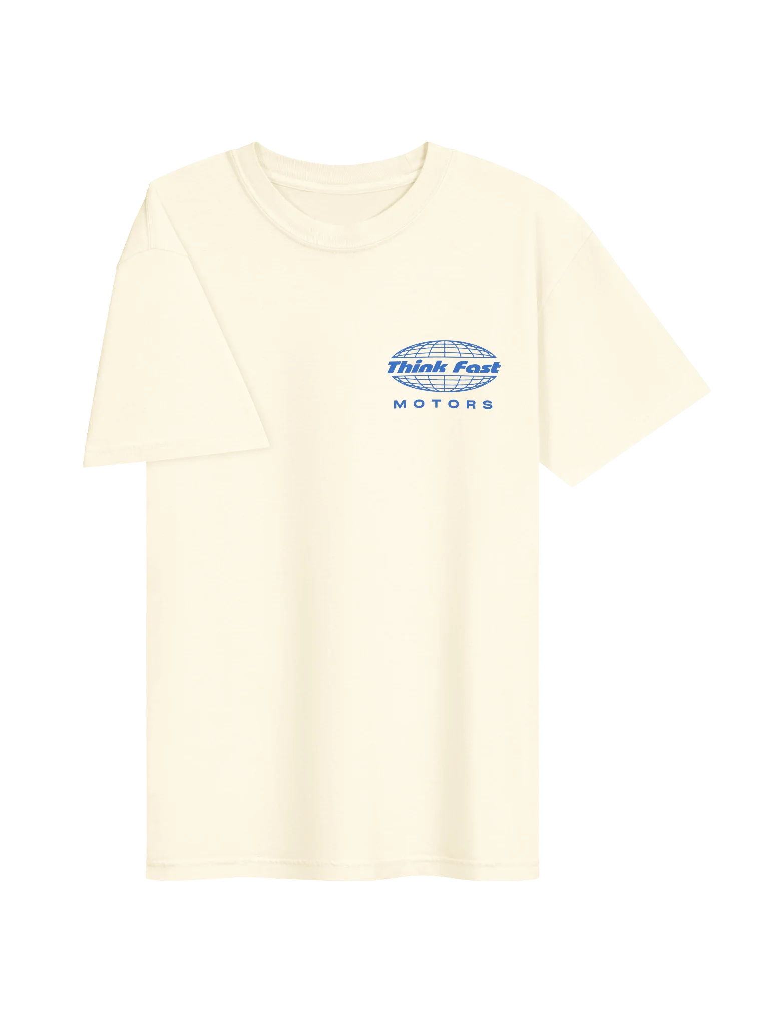 Think Fast Motors Global Tee - Ivory product image (3)