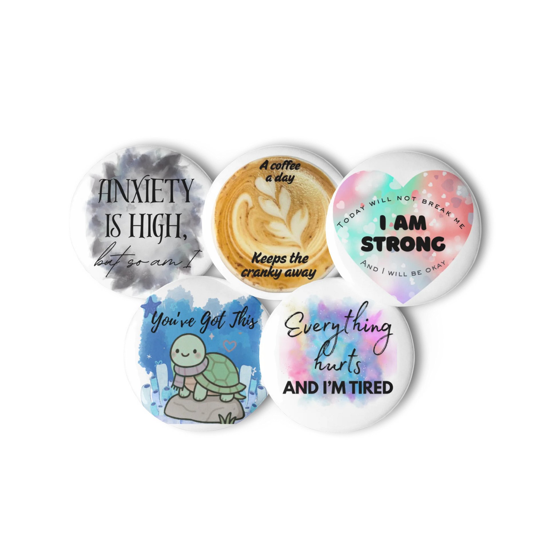 Chaos Cove Button Set (5-Pack) product image (2)