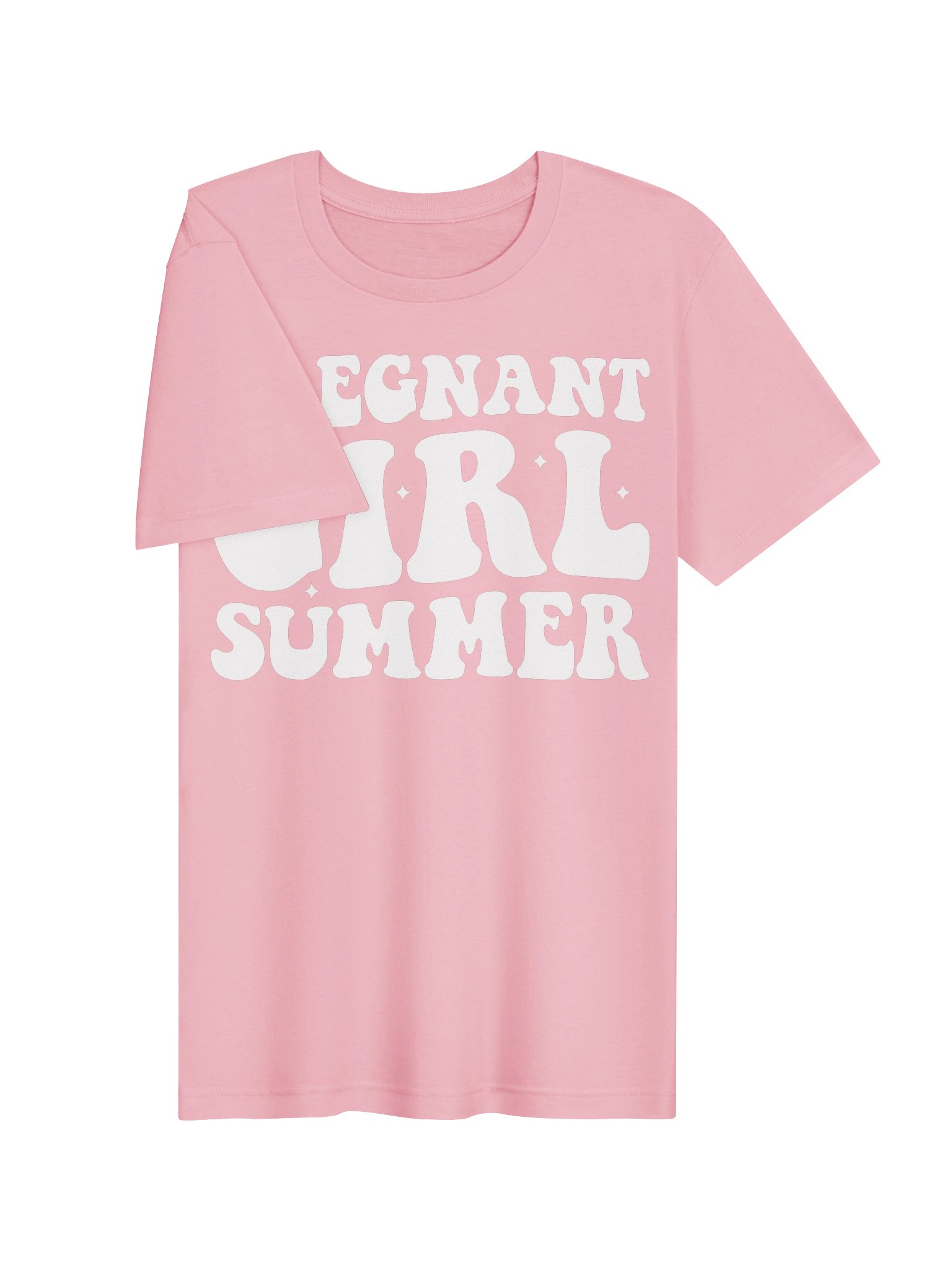 Funny Pregnancy Reveal Pregnant Girl Summer Baby Shower T-shirt product image (17)