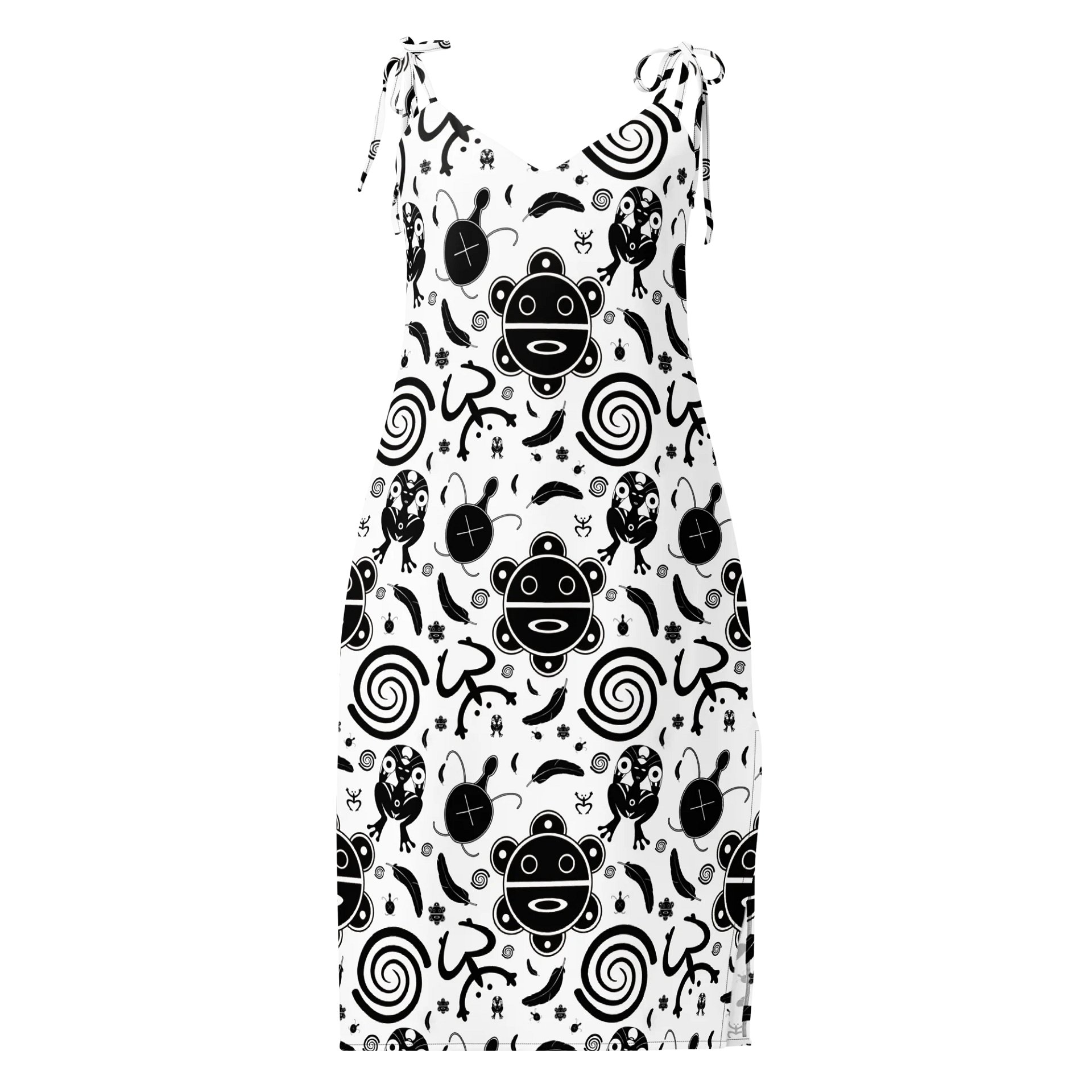 Taino Symbols All-Over Slip Dress product image (6)