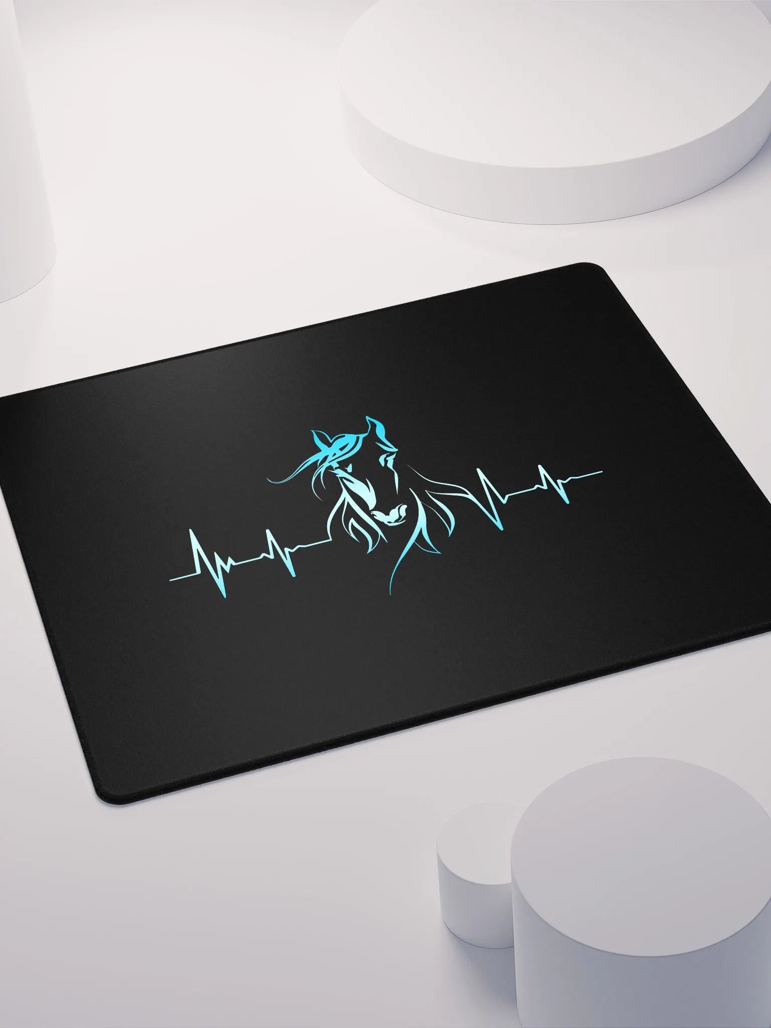 Horse Heartbeat Gaming Mouse Pad product image (4)